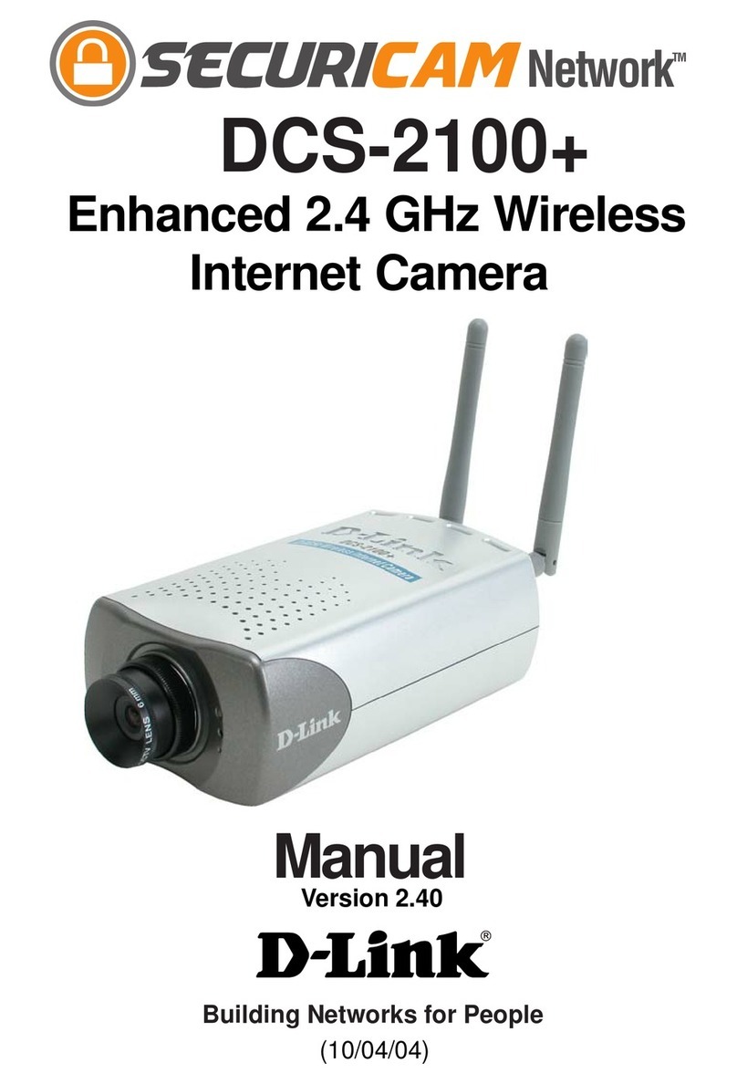 D-Link SECURICAM Network DCS-2100+ User manual D-Link SECURICAM Network DCS-2100+ User manual