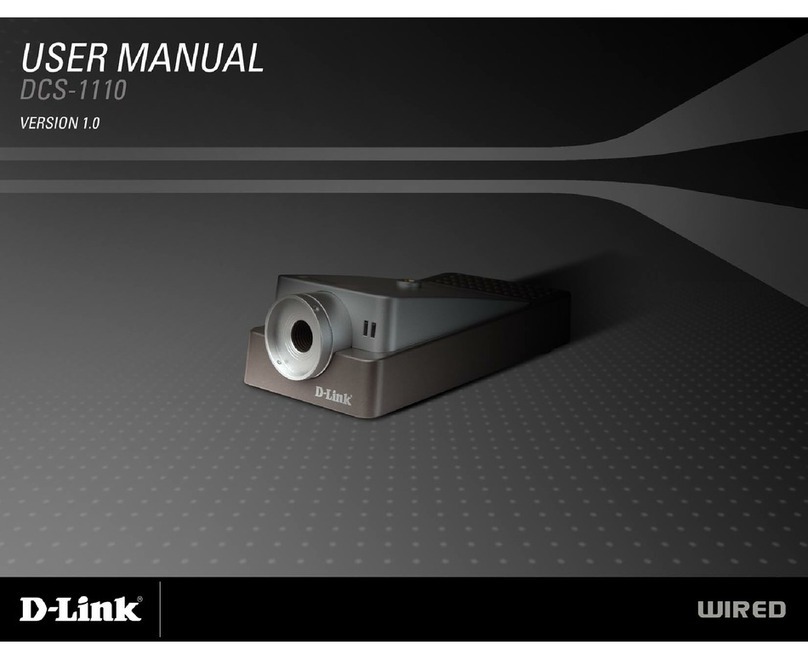 D-Link DCS-1110 - Network Camera User manual