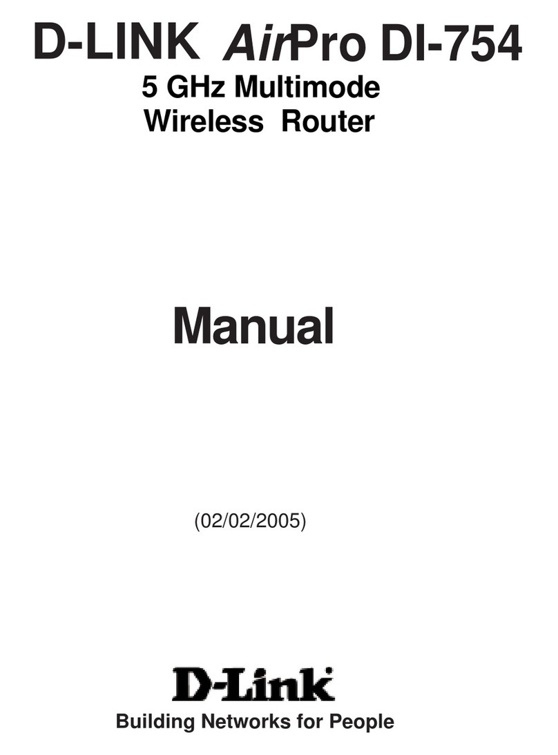 D-Link AirPro DI-754 User manual