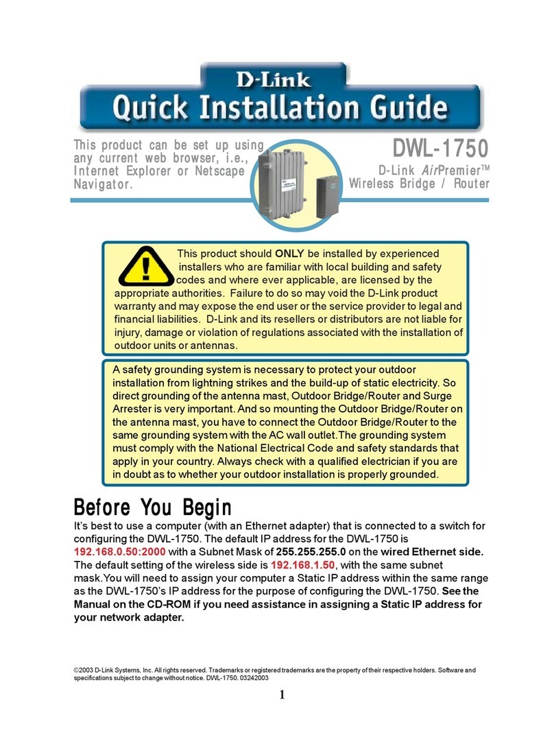 D-Link AirPremier DWL-1750 User manual