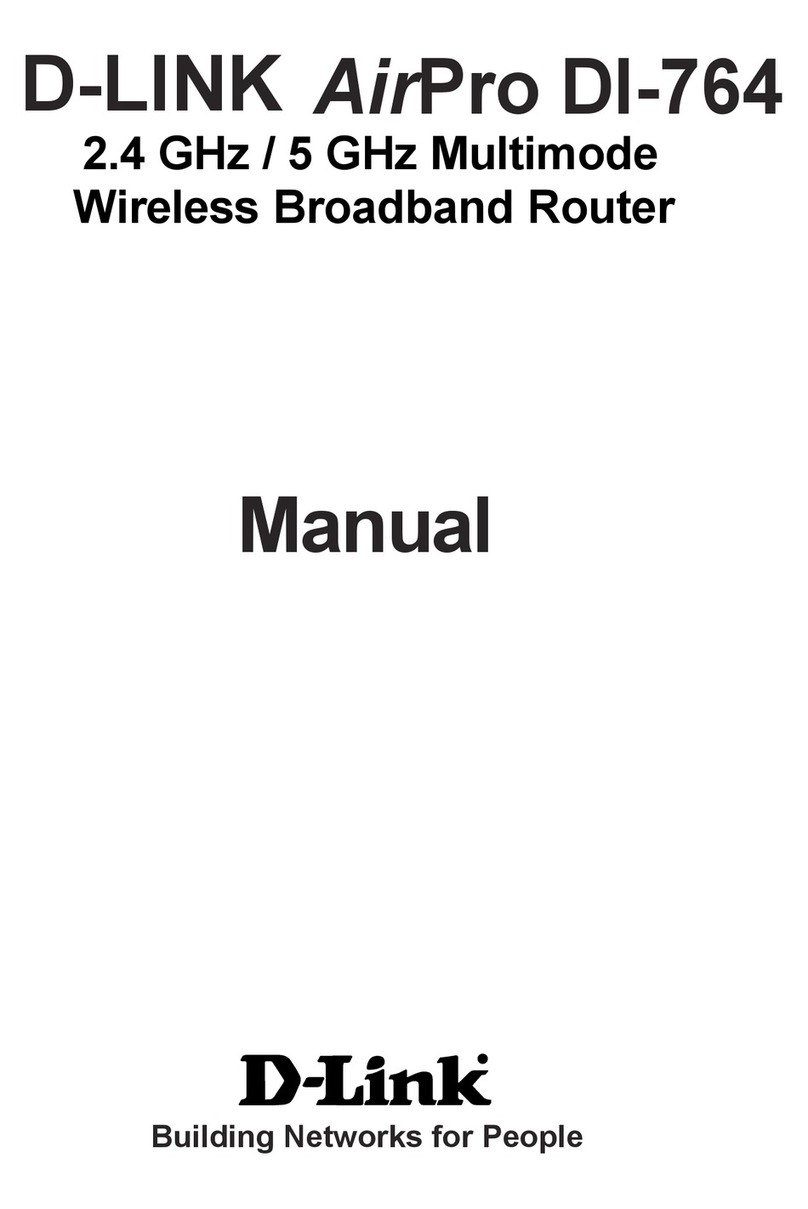D-Link AirPro DI-764 User manual