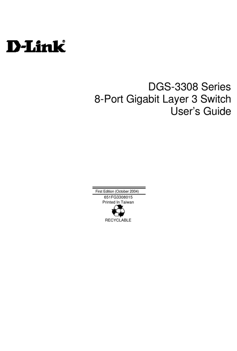D-Link DGS-3308FG - Switch User manual