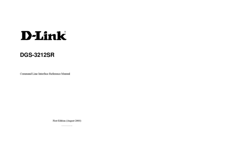 D-Link DGS-3212SR User manual