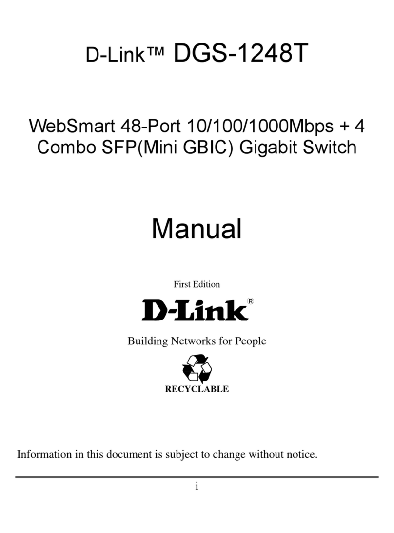D-Link DGS-1248T - Switch User manual