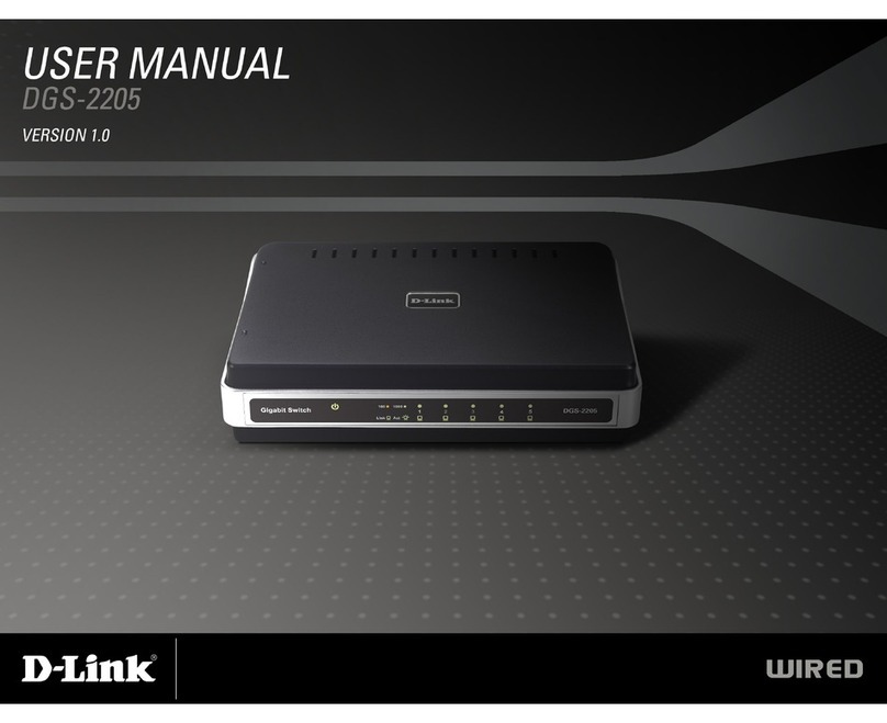 D-Link DGS-2205 - Desktop Switch User manual