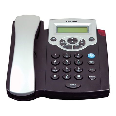D-Link DPH-125MS - VoiceCenter VoIP Phone User manual