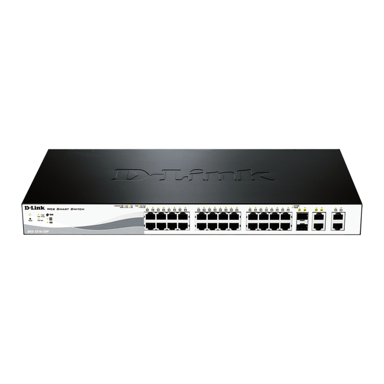 D-Link Web Smart DES-1210-28P User manual D-Link Web Smart DES-1210-28P User manual