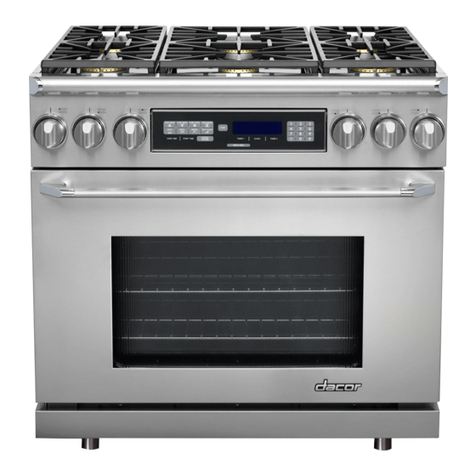 Dacor Epicure ER36DSCH User manual Dacor Epicure ER36DSCH User manual