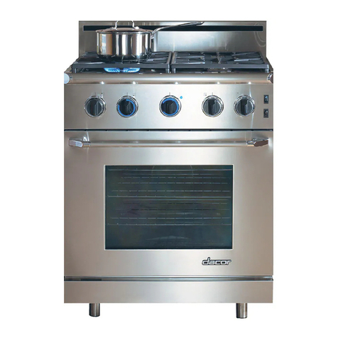 Dacor Epicure ER30GISCH use and care manual