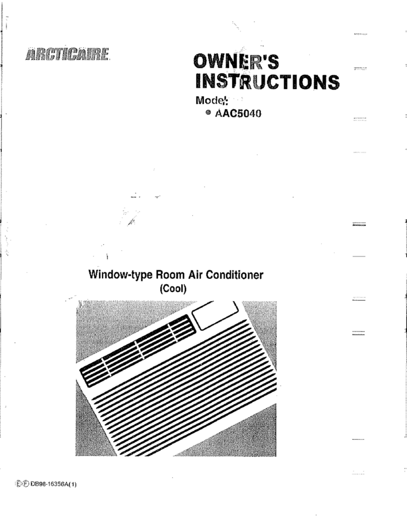 Danby ArcticAire AAC5040 User manual