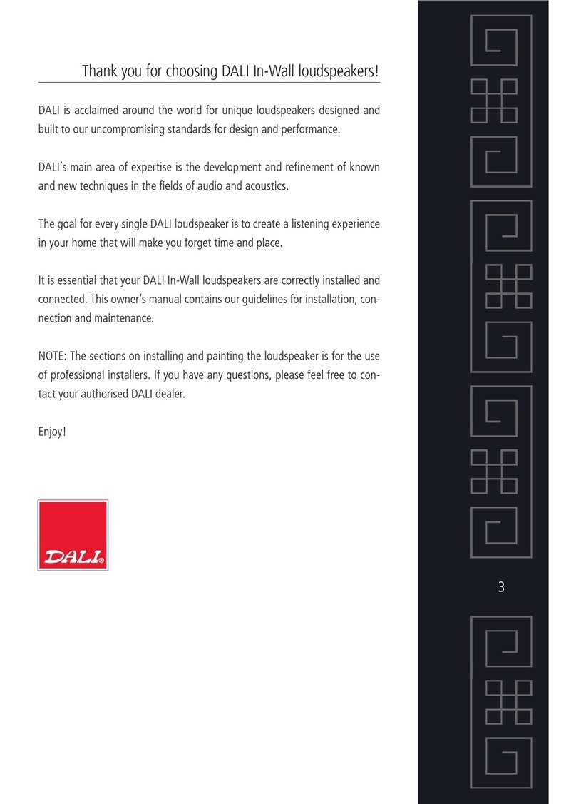 Dali HELICON IW 200 Phantom User manual Dali HELICON IW 200 Phantom User manual