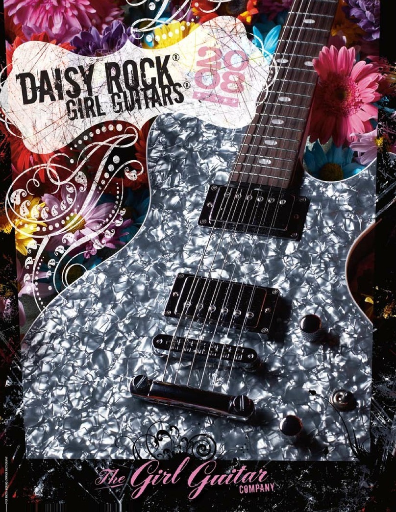 Daisy Rock Tom Boy Deuce brochure