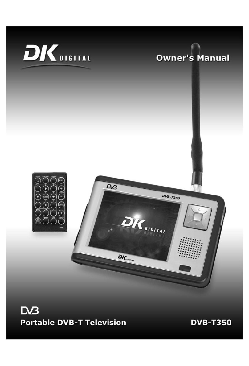 DK Digital DVB-T350 owner's manual