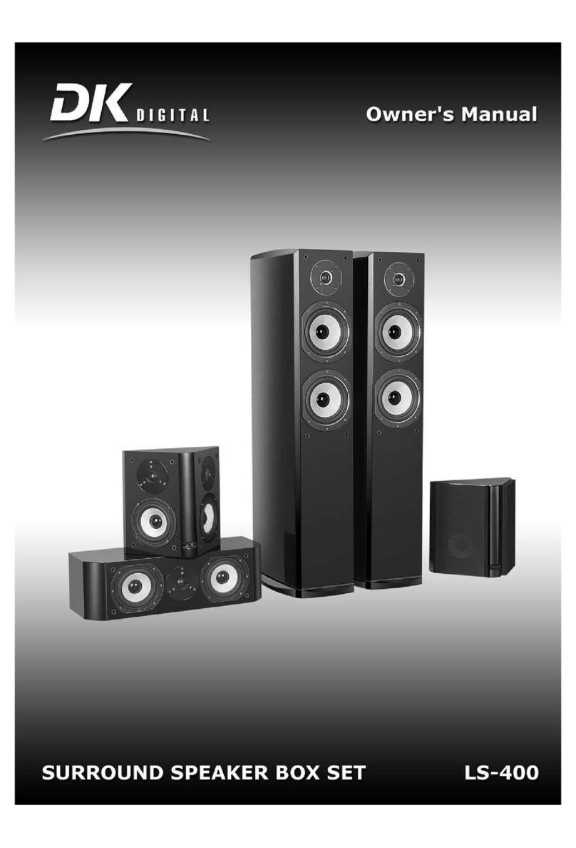 DK Digital LS-400 User manual