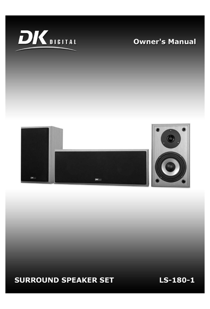 DK Digital LS-180-1 owner's manual