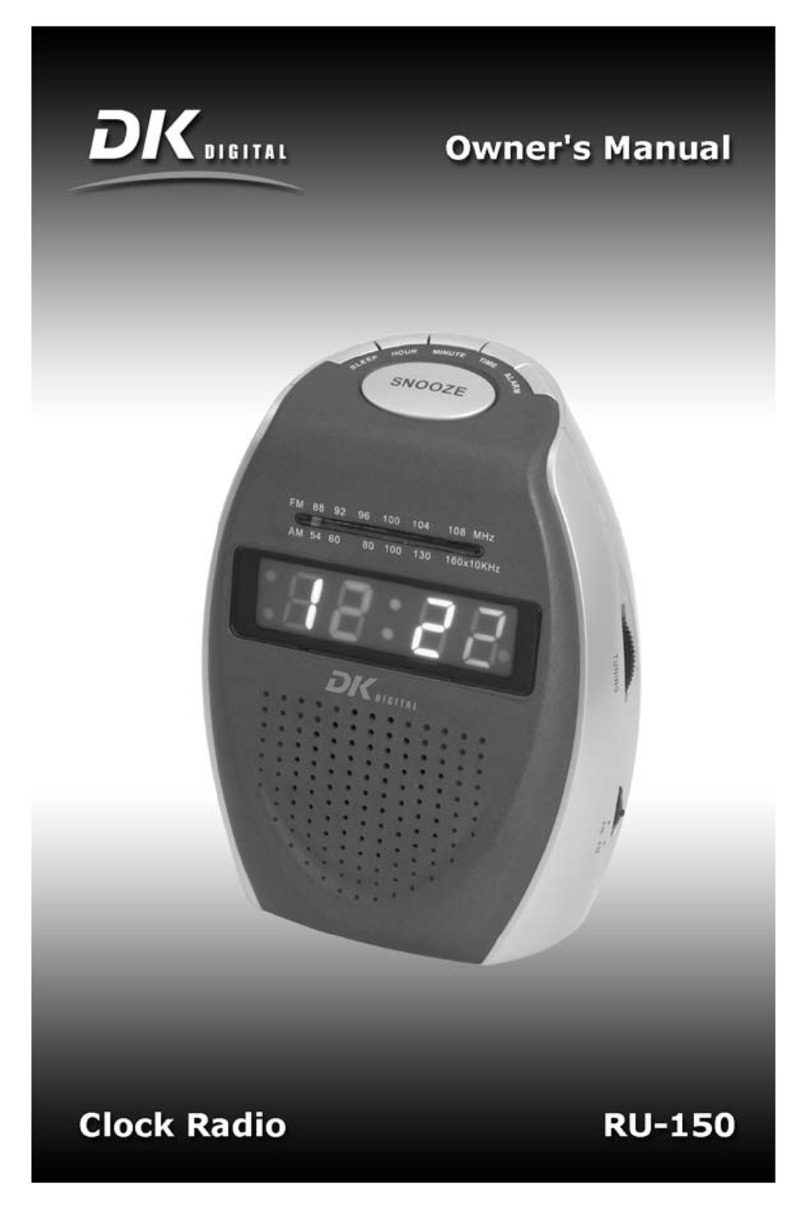 DK Digital RU-150 owner's manual