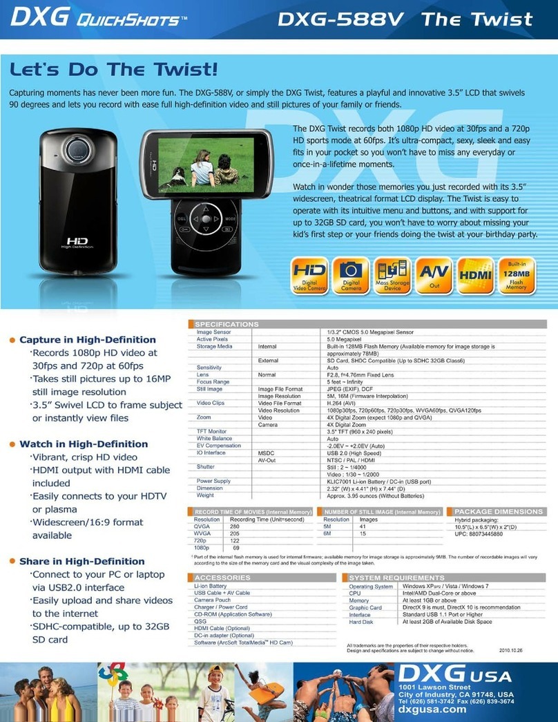 DXG DXG-588V User manual