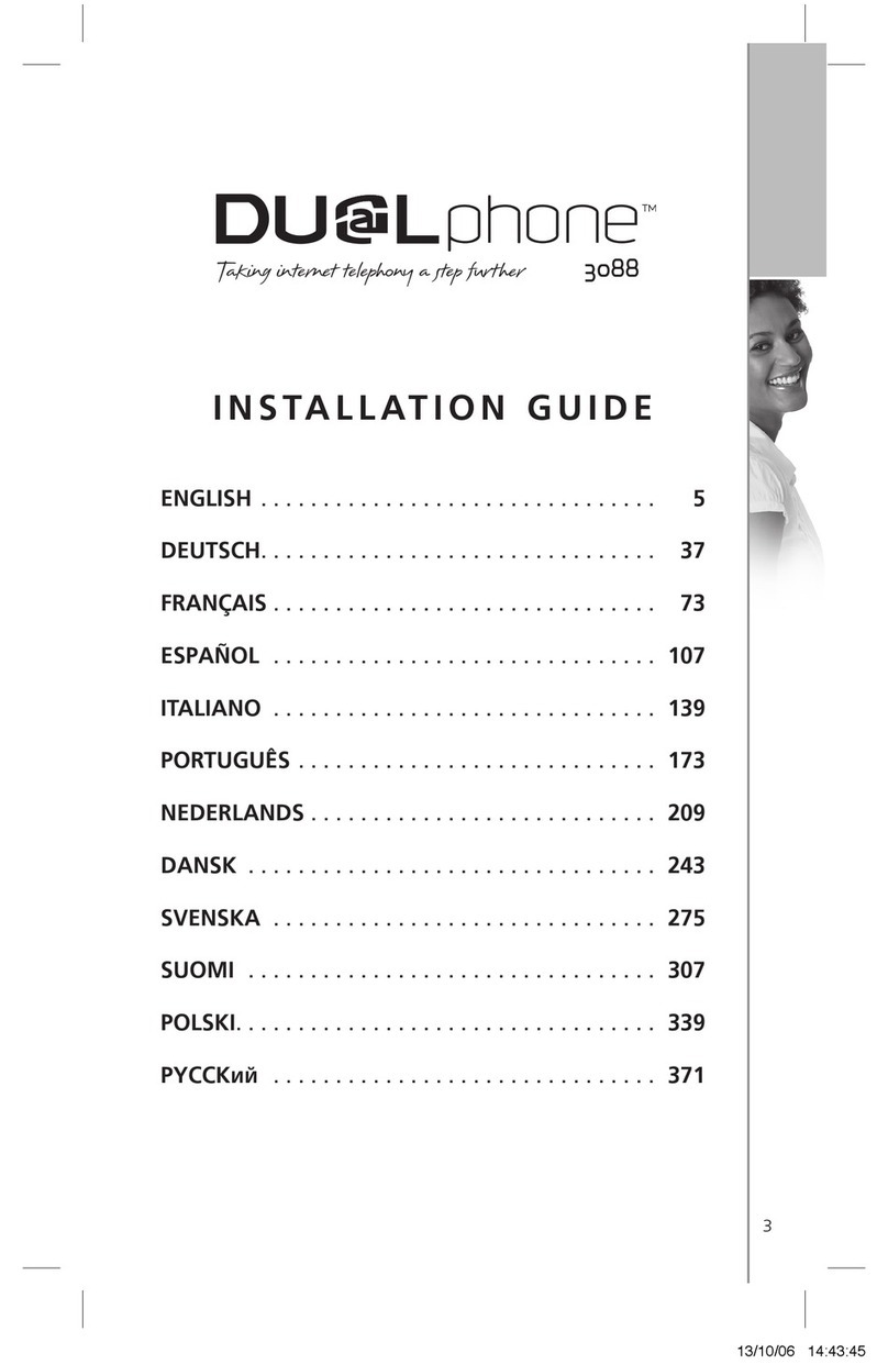 DUALphone 3088 installation guide