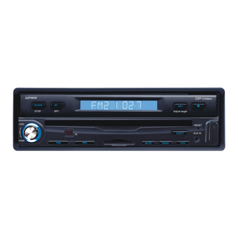 DP Audio Video DZP905 user manual