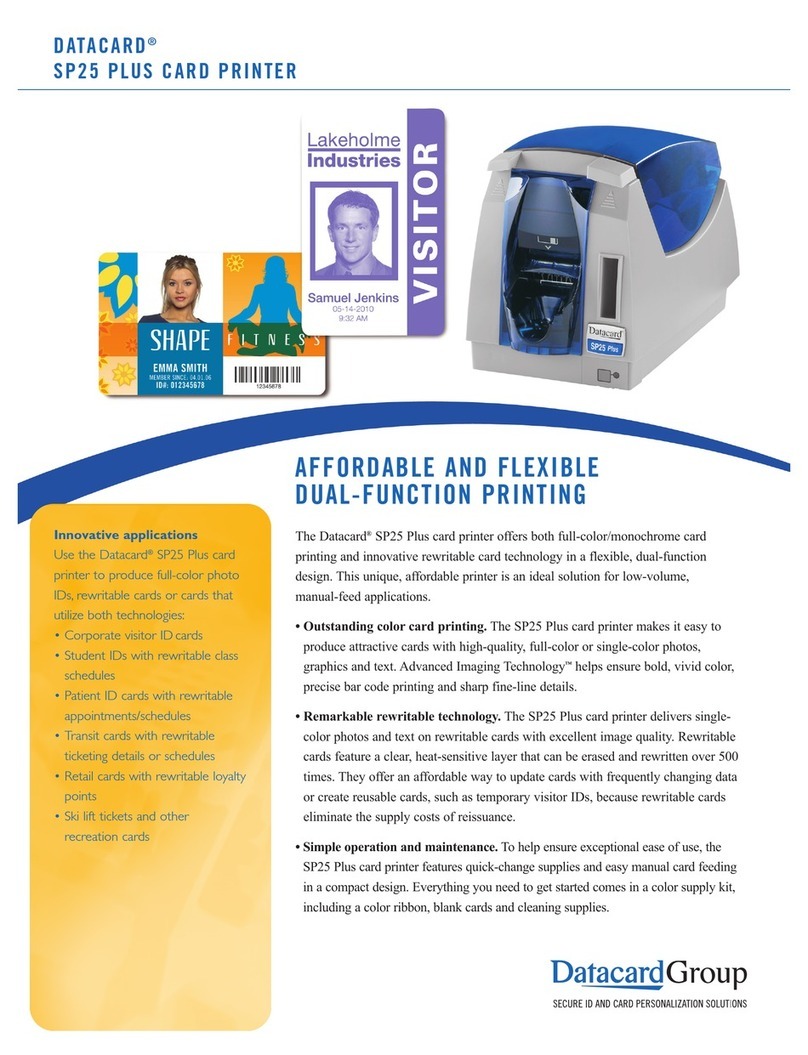 DataCard SP25 Plus User manual