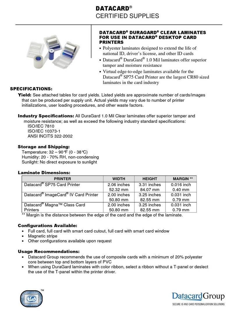 DataCard ImageCard series User manual