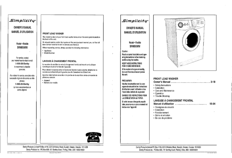 Danby Simplicity SWM5500W User manual