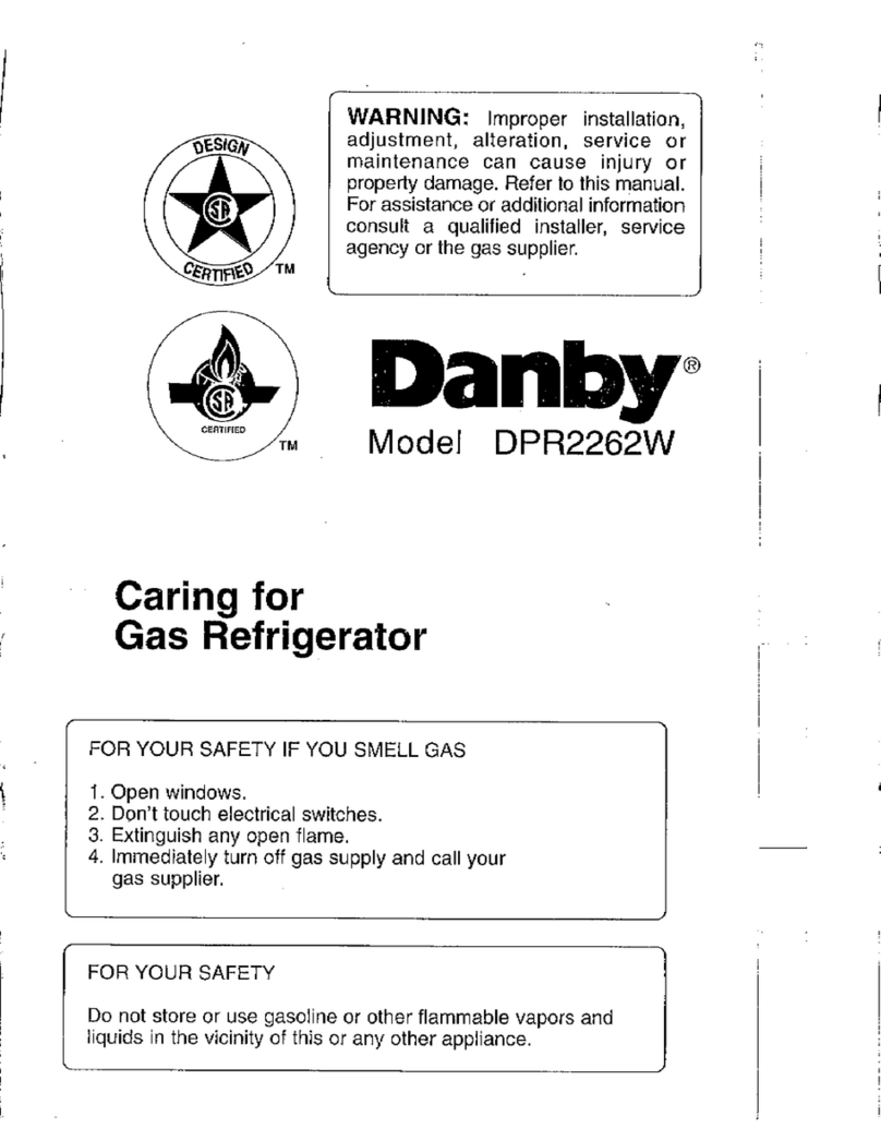 Danby DPR2262 user guide