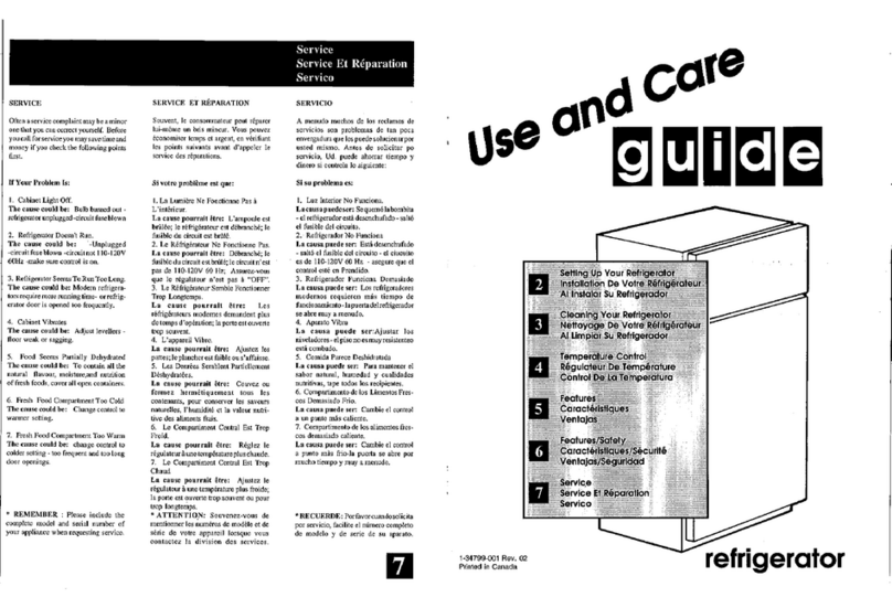 Danby DFF1708 Use and care guide