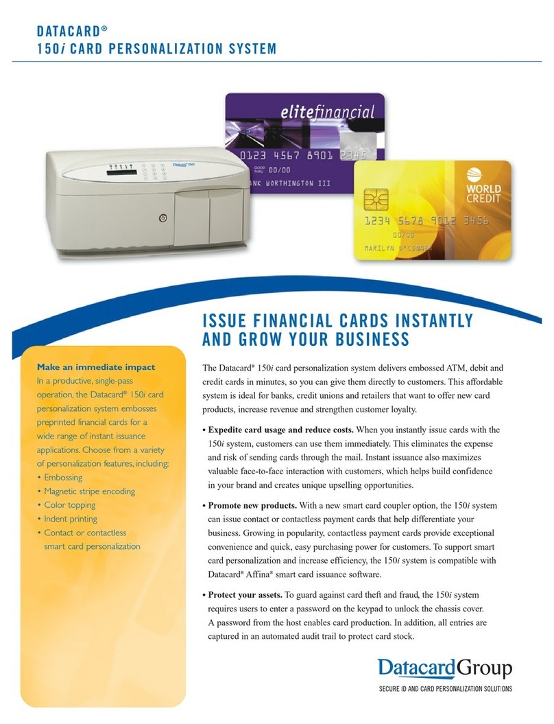 DataCard 150i User manual DataCard 150i User manual