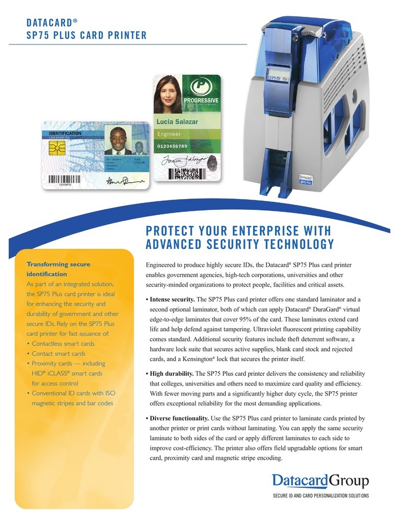 DataCard SP75 Plus Specifications