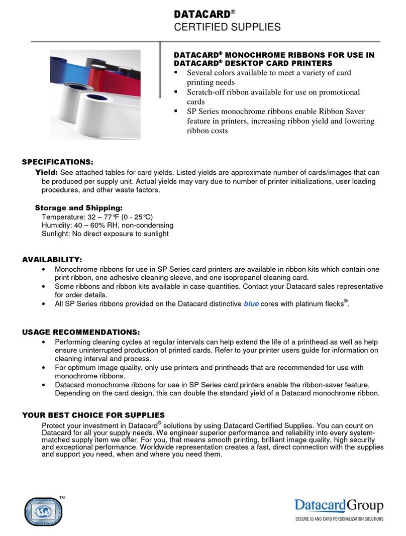 DataCard SP55 Plus supplementary guide