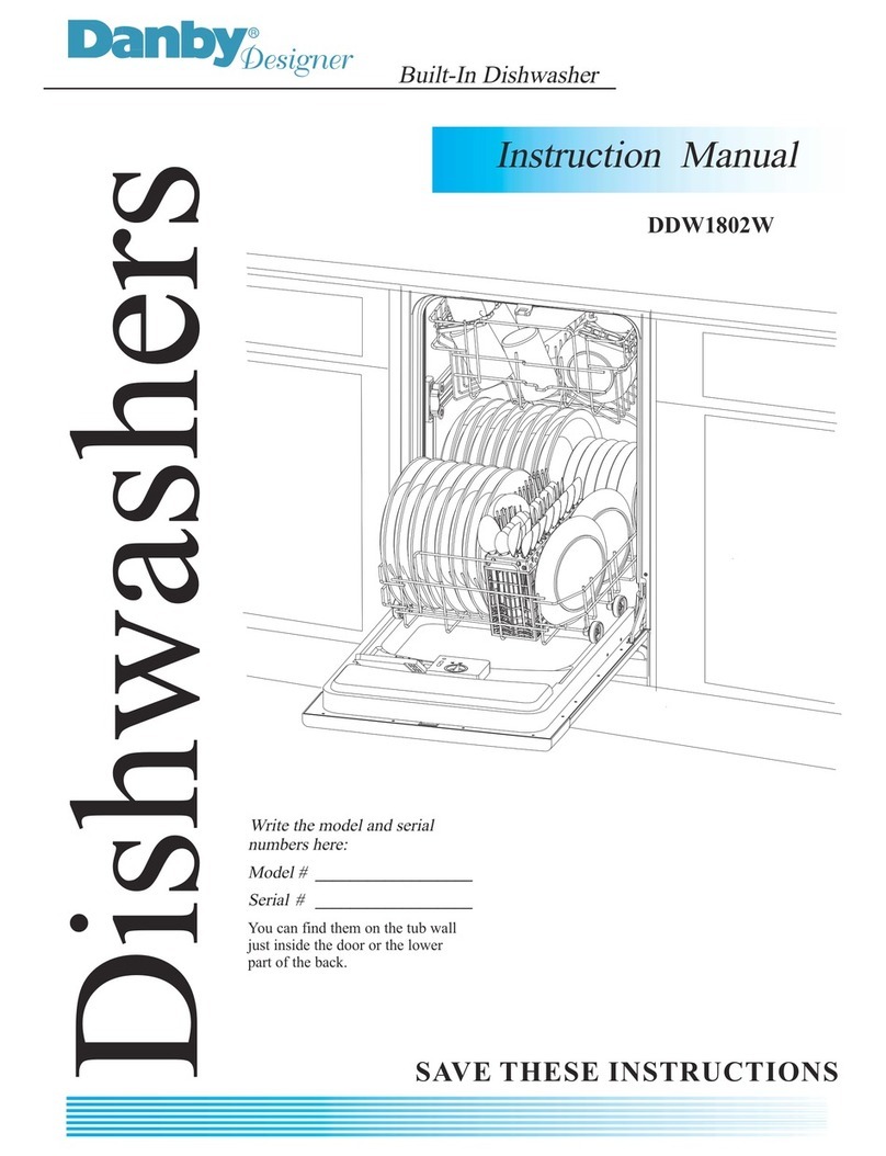 Danby Designer DDW1802W instruction manual