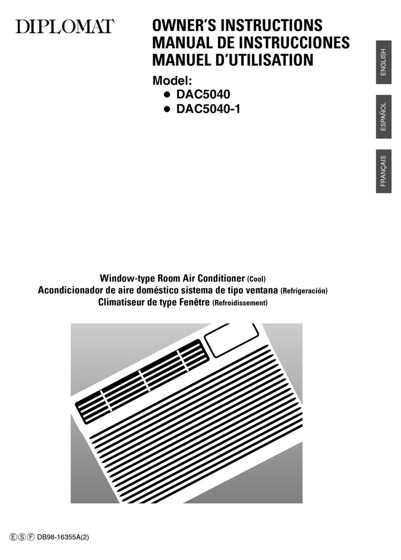 Danby Diplomat DAC5040 User manual