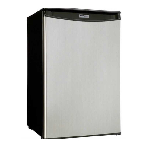 Danby Designer DCR122BSLDD Owner's use and care guide
