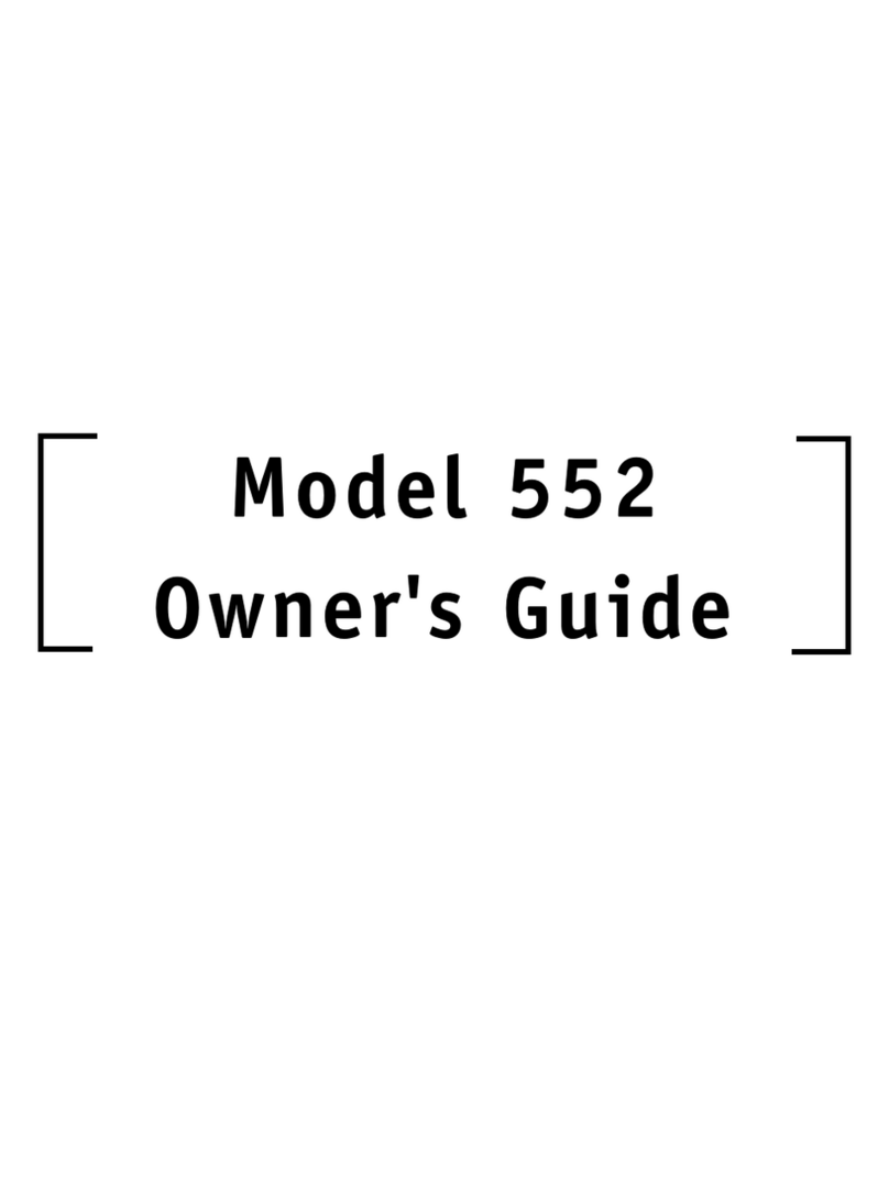 Directed Electronics Automate 552 User manual