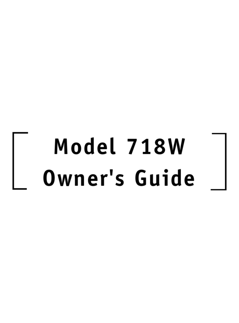 Directed Electronics WASP 718W User manual