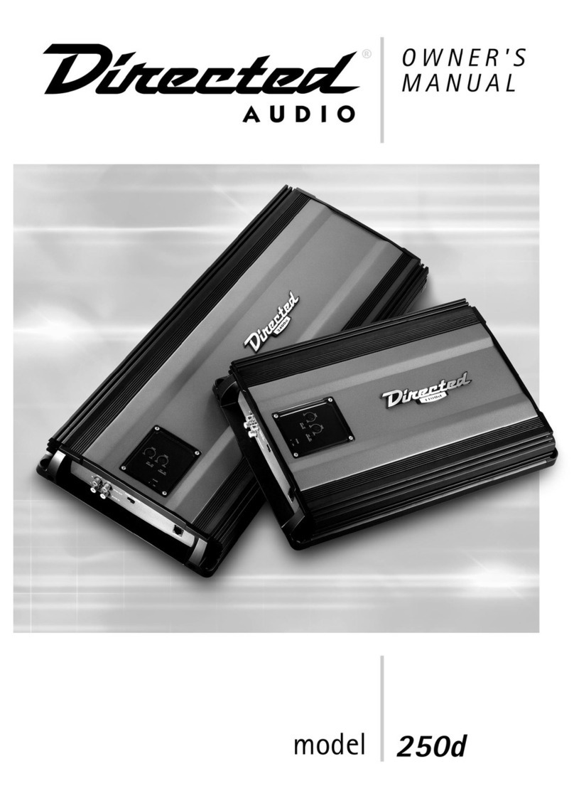 Directed Audio 250d owner's manual