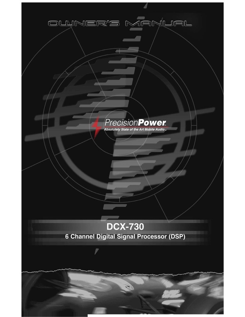 Precision Power PrecisionPower DCX 730 User manual