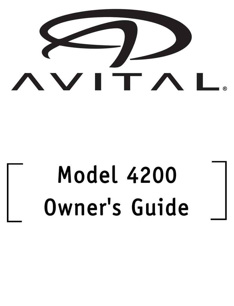 Avital 4200 owner's guide