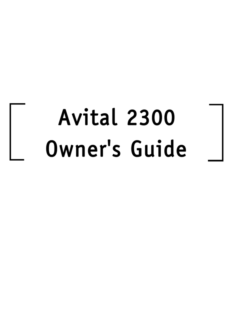Directed Electronics Avital 2300 User manual