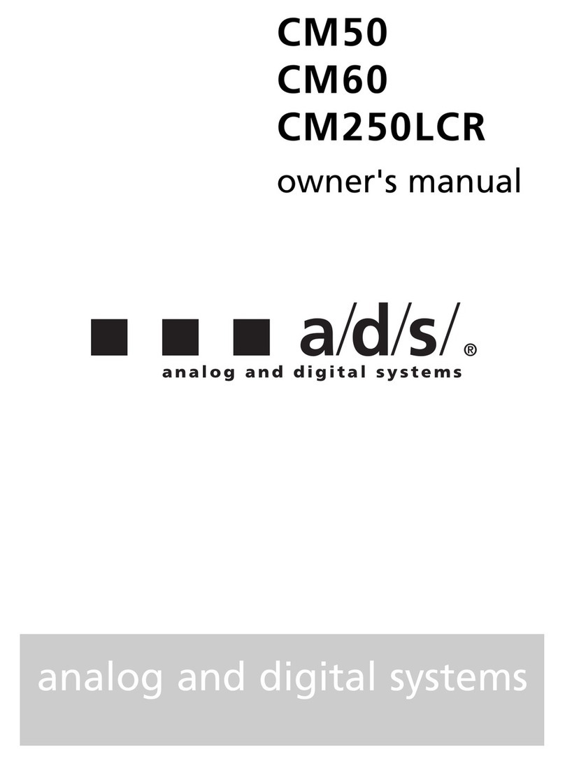 a/d/s/ CM250LCR owner's manual