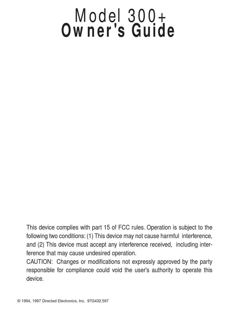 DEI 300+ User manual