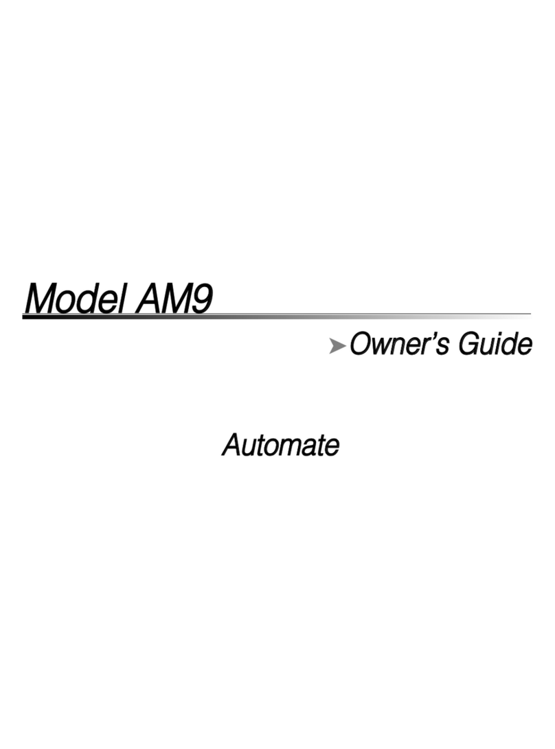 DEI Automate AM9 User manual