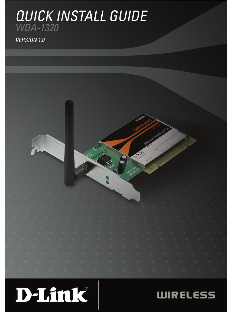 D-Link WDA-1320 User manual