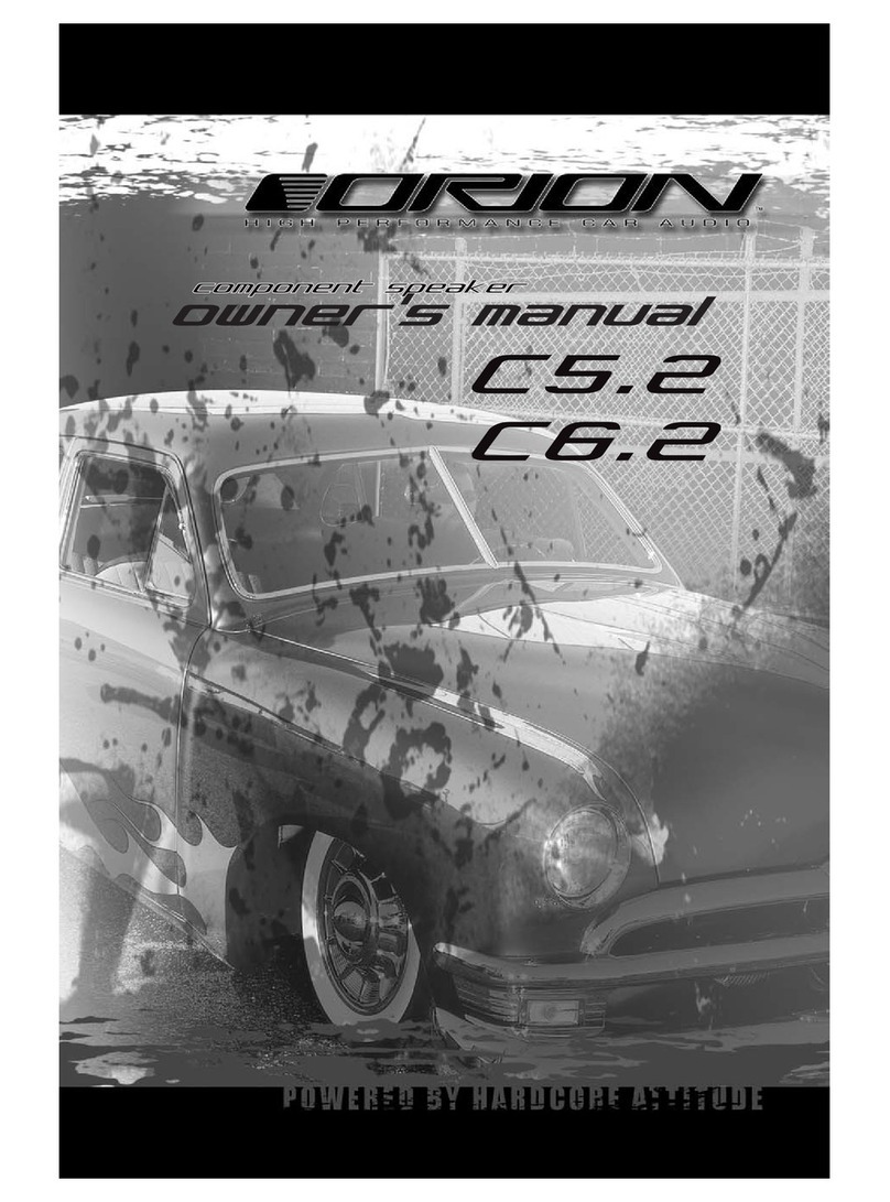 Orion ORION C5.2 owner's manual