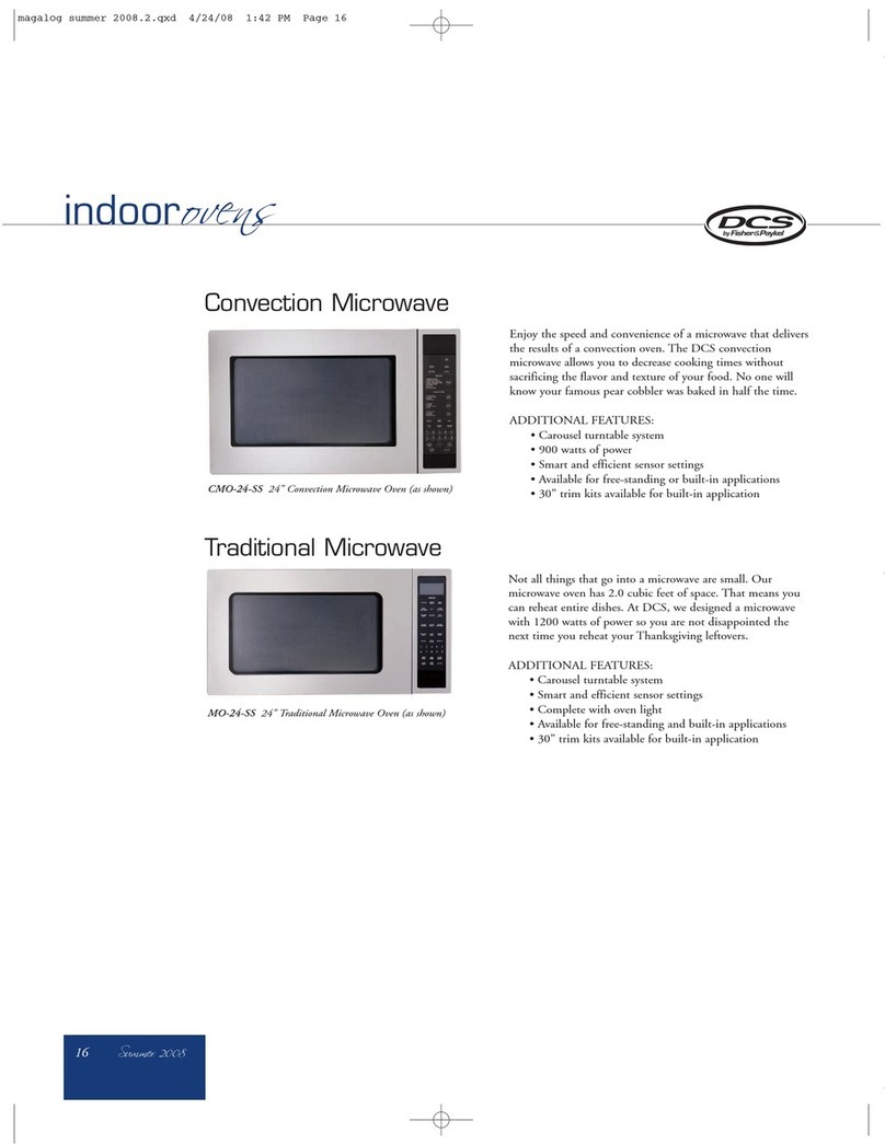 DCS CMO-24-SS Specifications