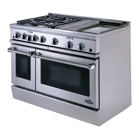 DCS RGT484GGSS Use and care guide