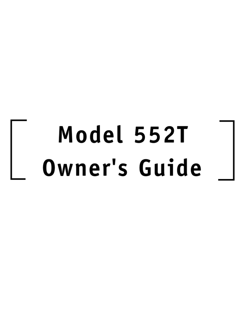 DEI 552T owner's guide