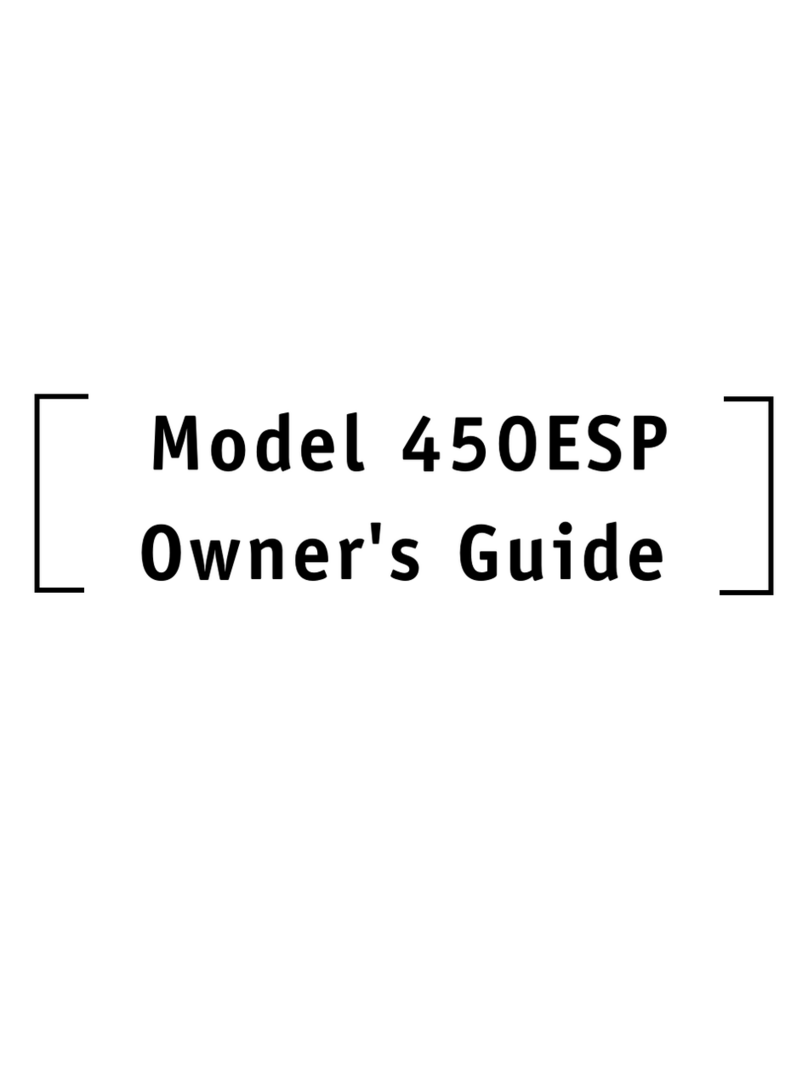 DEI 450ESP owner's guide