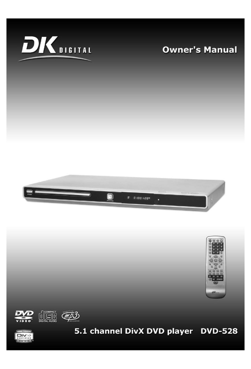 DK Digital DVD-528 owner's manual